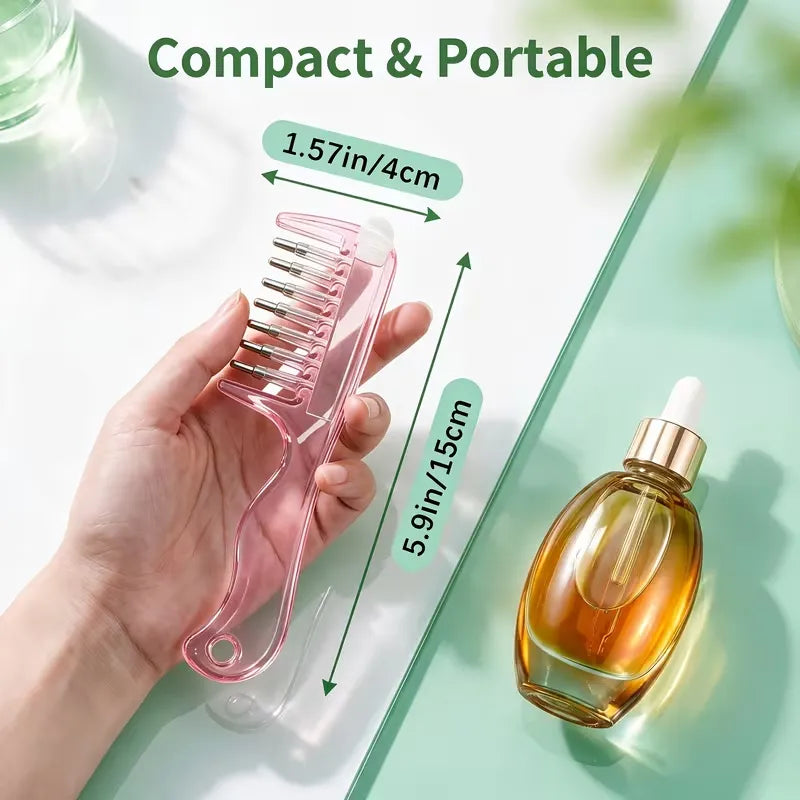2-in-1 Hair Oil Applicator Comb