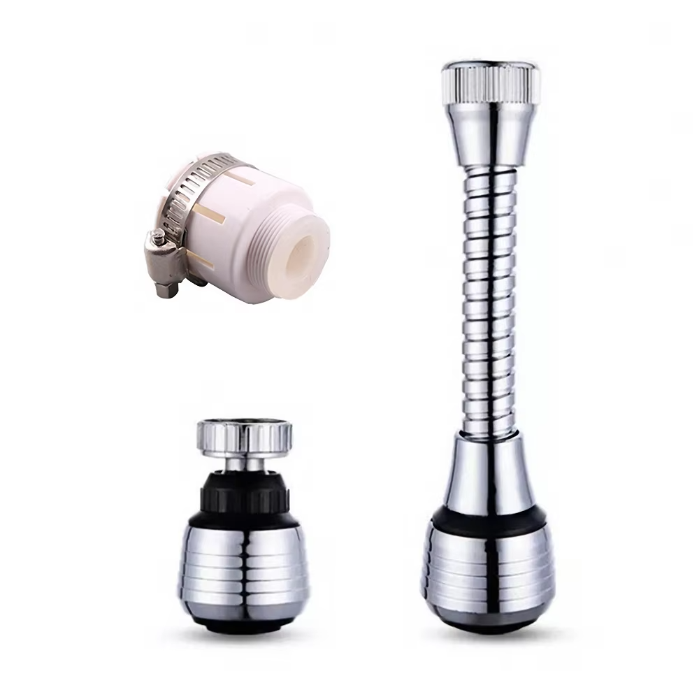 360 Rotating Adjustable Faucet Kitchen Bathroom Adapter