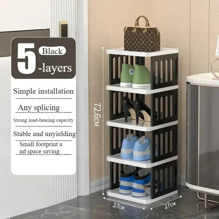 5 Tier Adjustable Shoe Rack