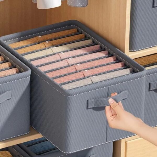 6 Grids Washable Wardrobe Clothes Organizer