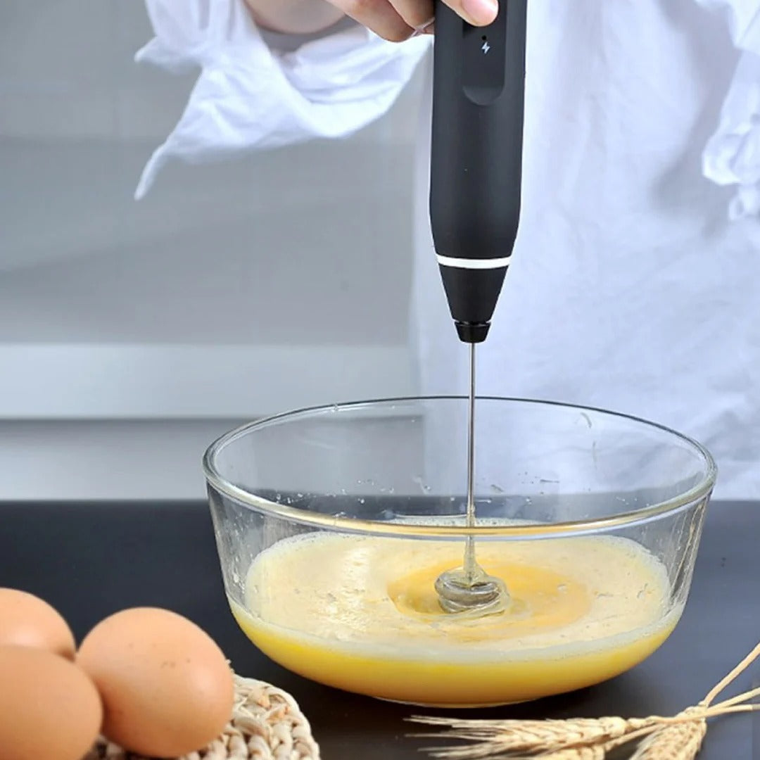 Coffee Beater & Milk Frother Rechargeable with 3 Speeds