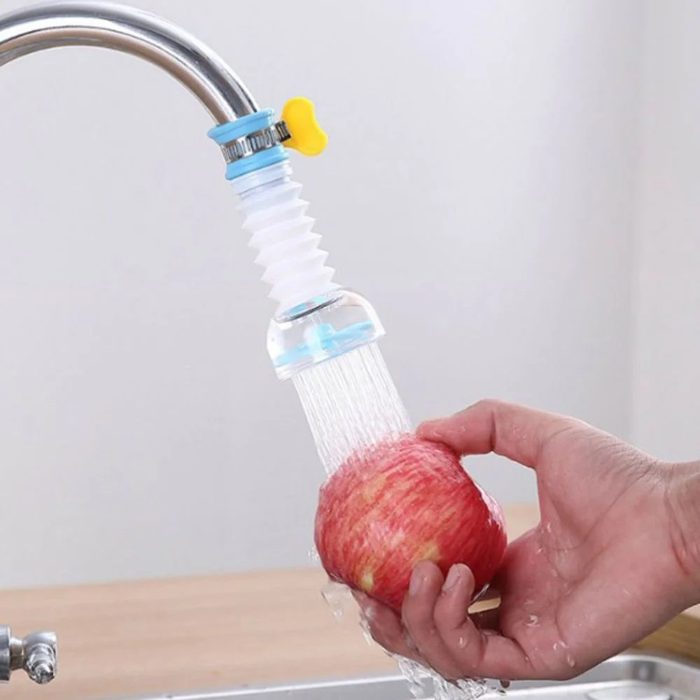 Faucet Foldable 360 Degree Rotation Water Saving Faucet Sprayer