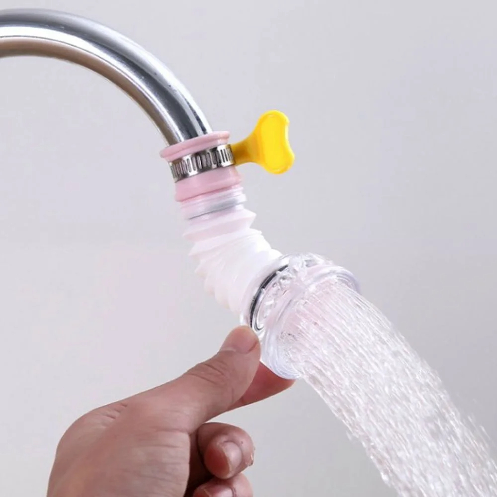 Faucet Foldable 360 Degree Rotation Water Saving Faucet Sprayer