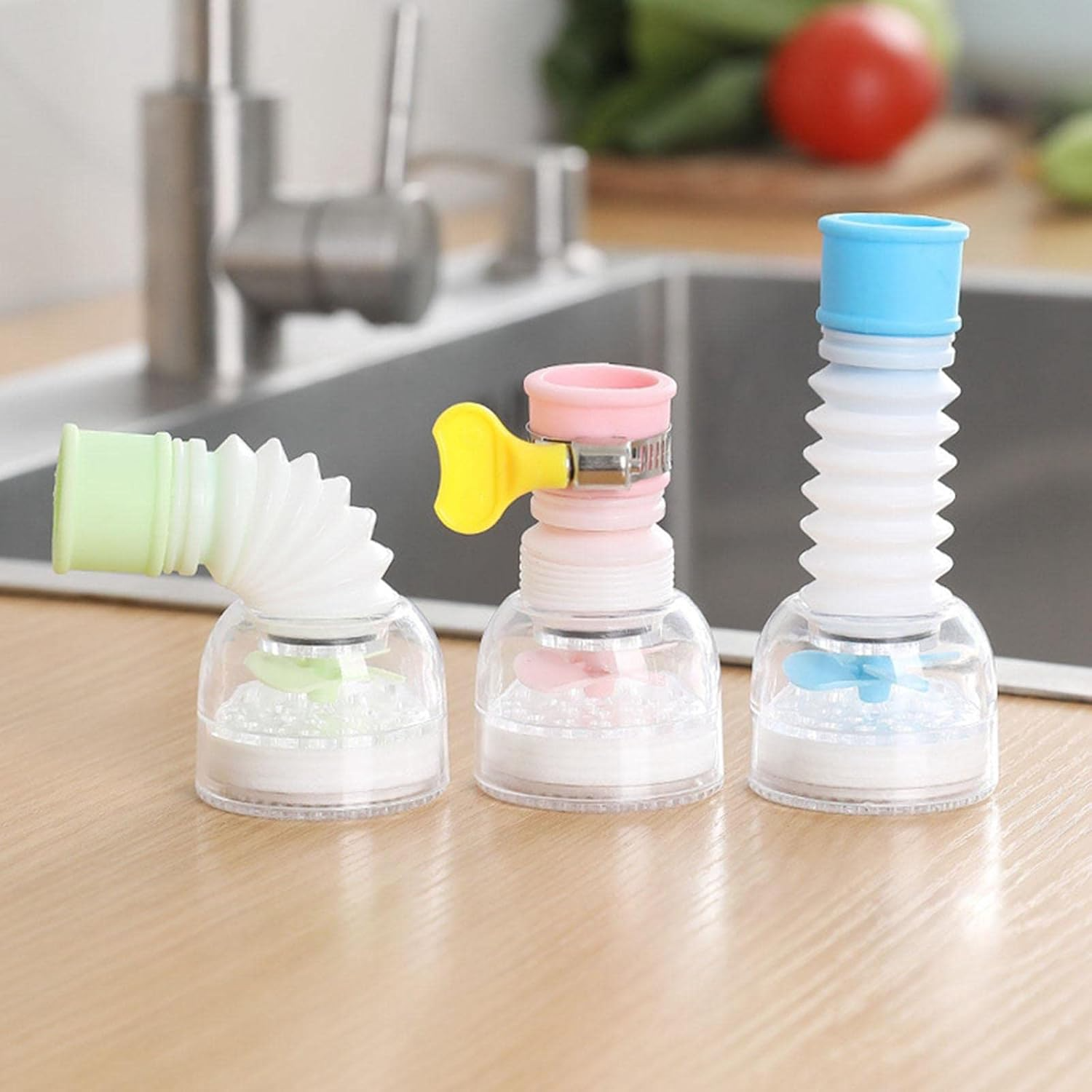 Faucet Foldable 360 Degree Rotation Water Saving Faucet Sprayer