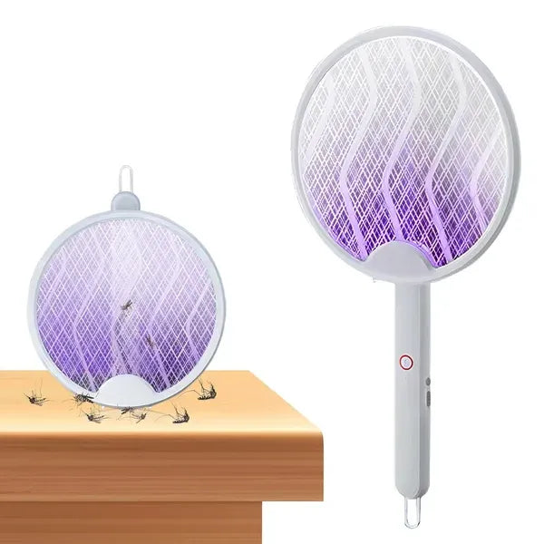Foldable Mosquito Racket 3 in 1 USB Electric Insect Killer