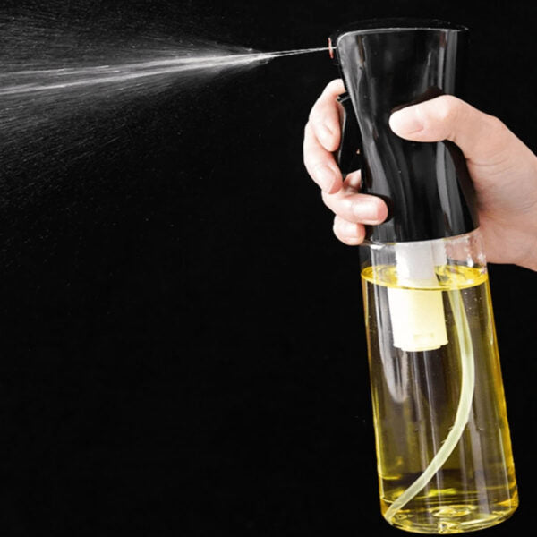 Oil Sprayer Bottle 200ml for Cooking Continuous Fine Mist Spray
