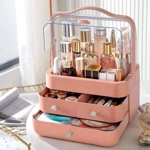3 Drawer Modern Cosmetic Organizer