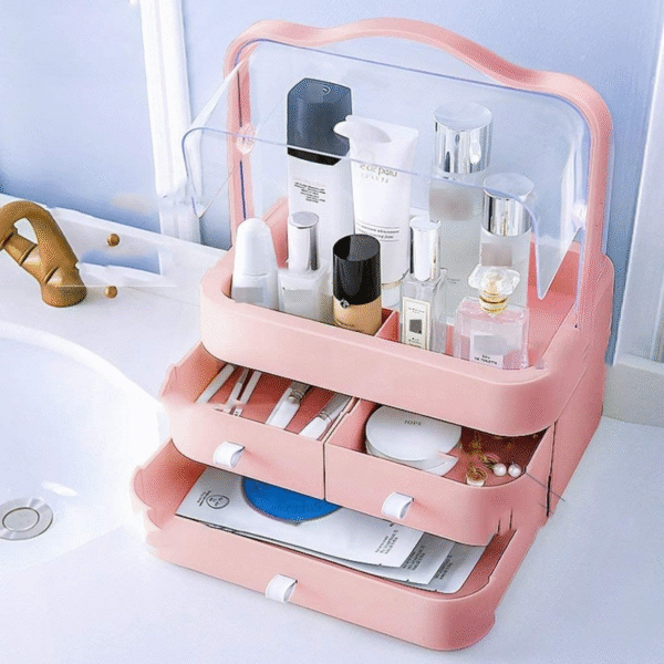 3 Drawer Modern Cosmetic Organizer