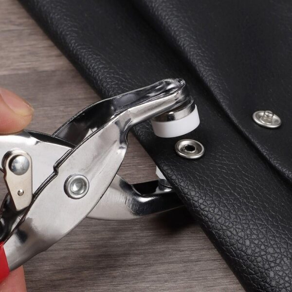 Metal Snap Button Plier with 50 Buttons Hand Press Tool Kit