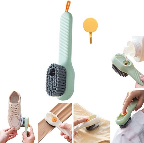 Multifunction Cleaning Brush with Automatic Liquid Discharge