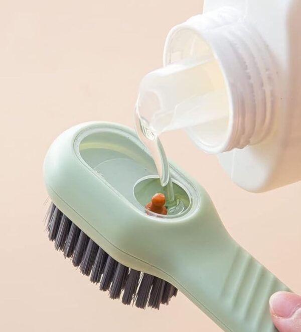 Multifunction Cleaning Brush with Automatic Liquid Discharge