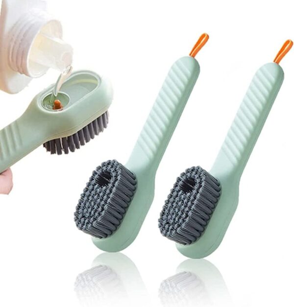Multifunction Cleaning Brush with Automatic Liquid Discharge