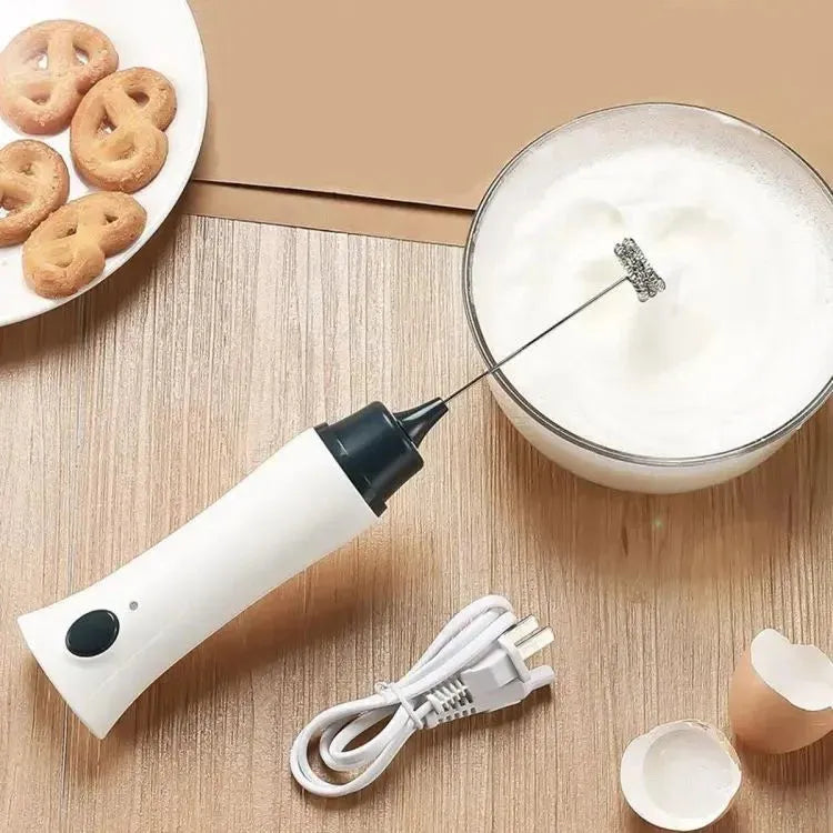 Rechargeable Electric Milk Frother & Coffee Beater