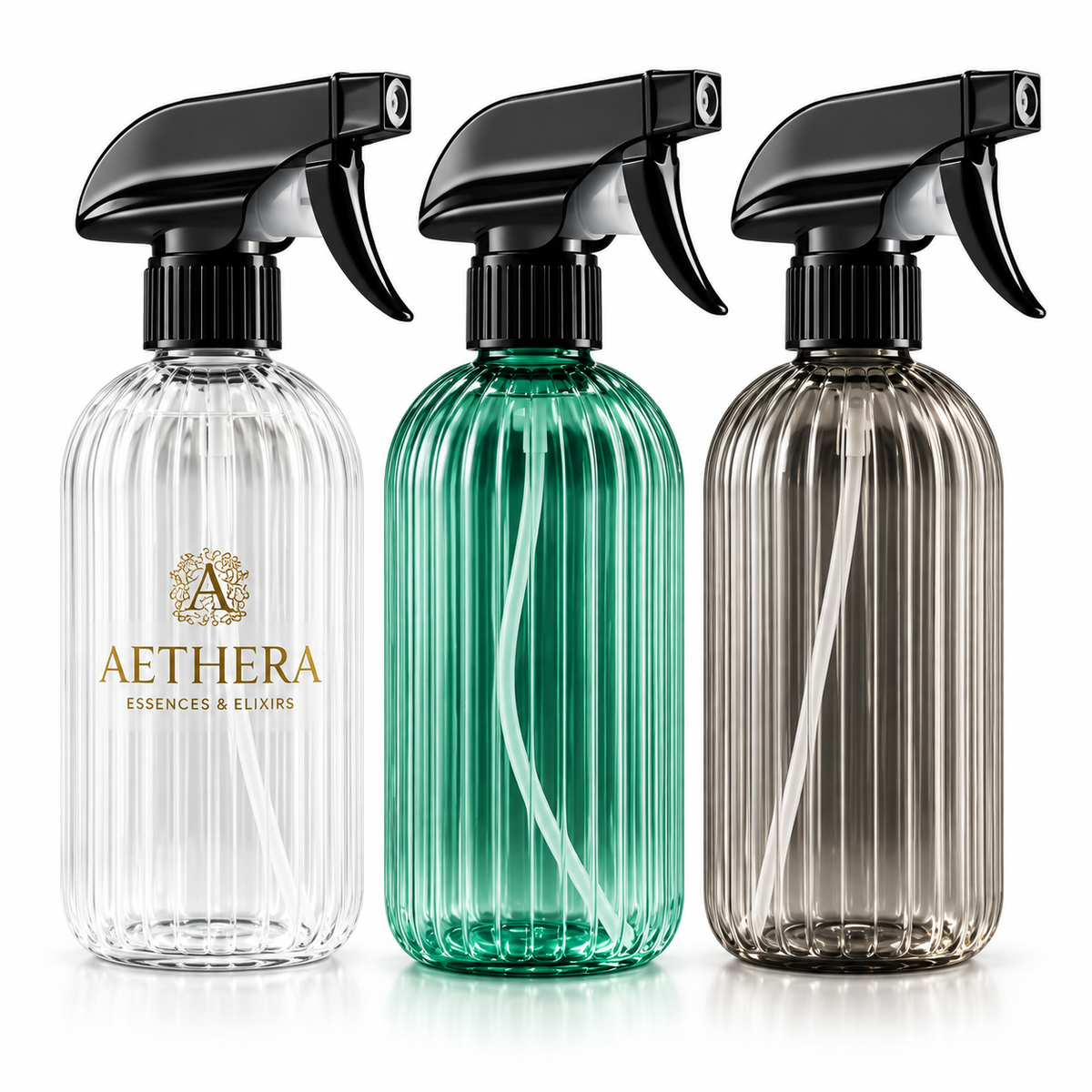 Royal 500ml Ribbed Trigger Spray Bottle – Refillable