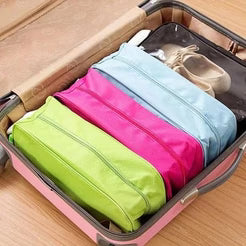 Shoe Bag for Travel Waterproof Dustproof Large Zipper Pouch