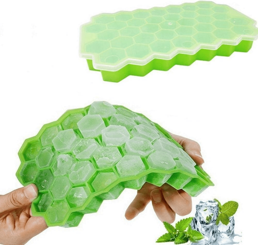 Silicone Ice Cube Mold Tray Pack of 2