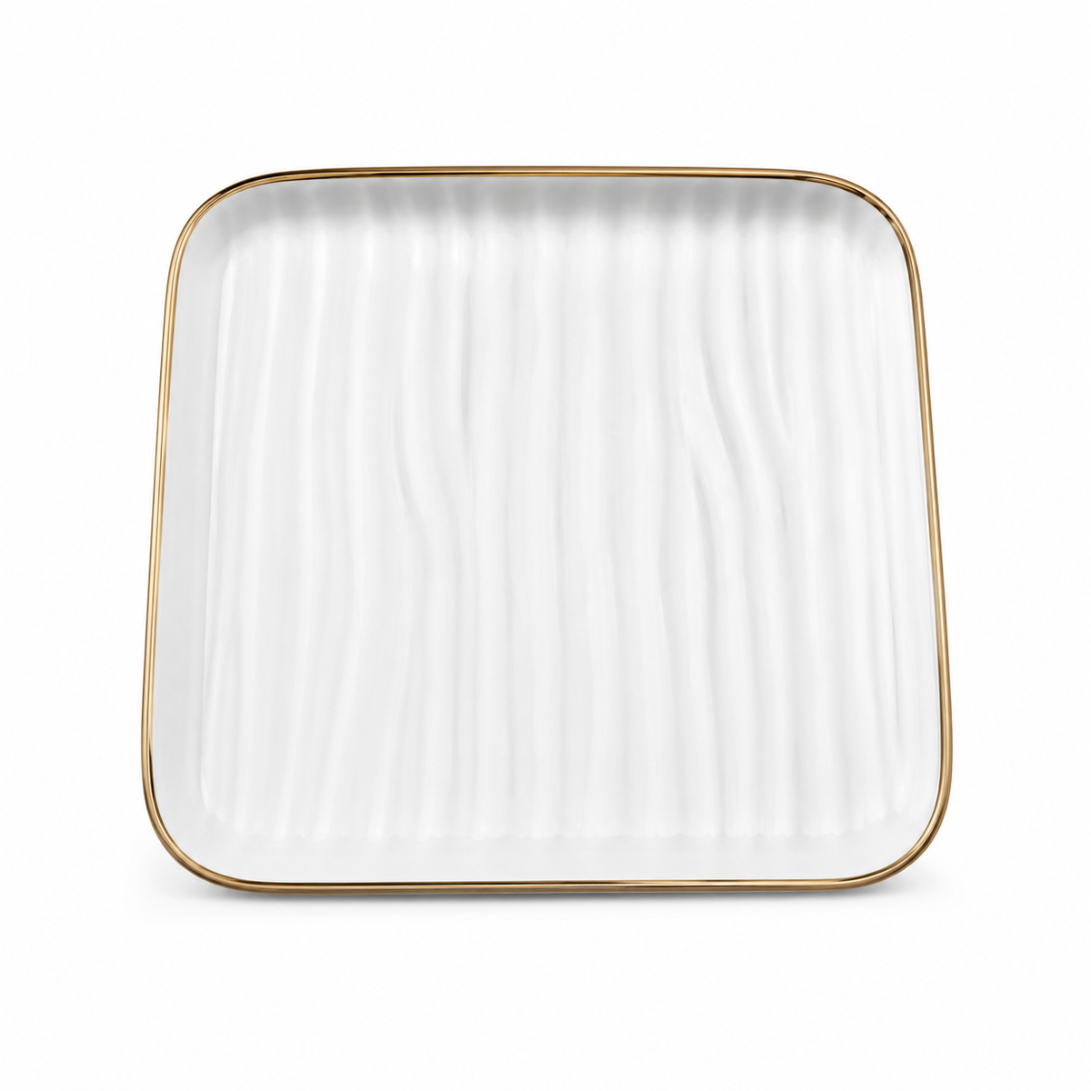 Square Textured Serving Dish (L) R – Elegant Tableware