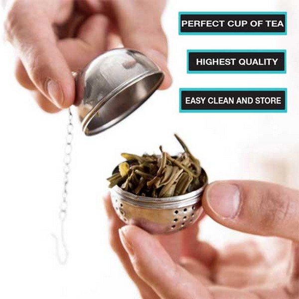 Stainless Steel Mesh Tea Ball Infuser for Loose Leaf Tea Herbs