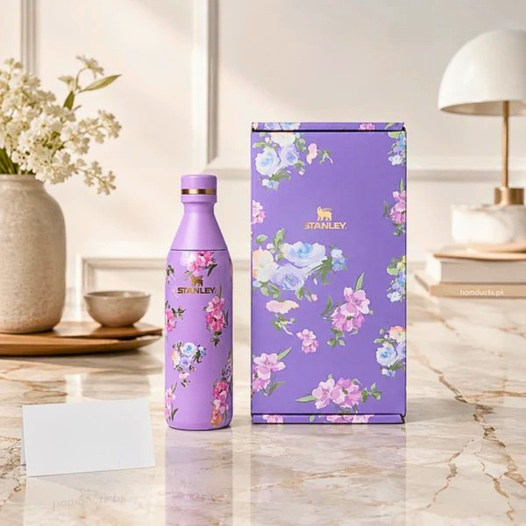Stanley X LoveShackFancy All Day Slim Bottle 550ML
