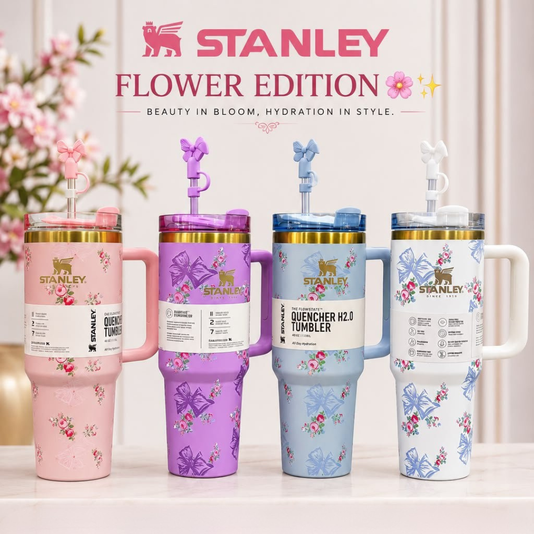 Stanley’s Flower Edition Quencher H2.0 Tumblers