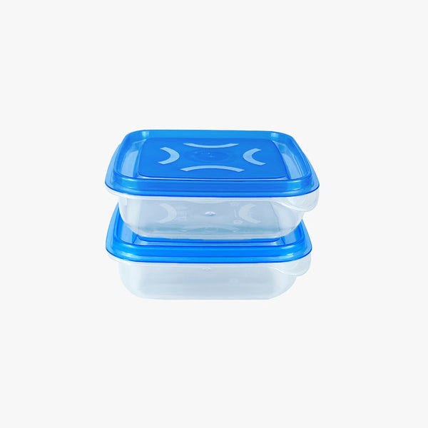 Thumb Lock Plastic Food Containers Set of 7 with Airtight Lids