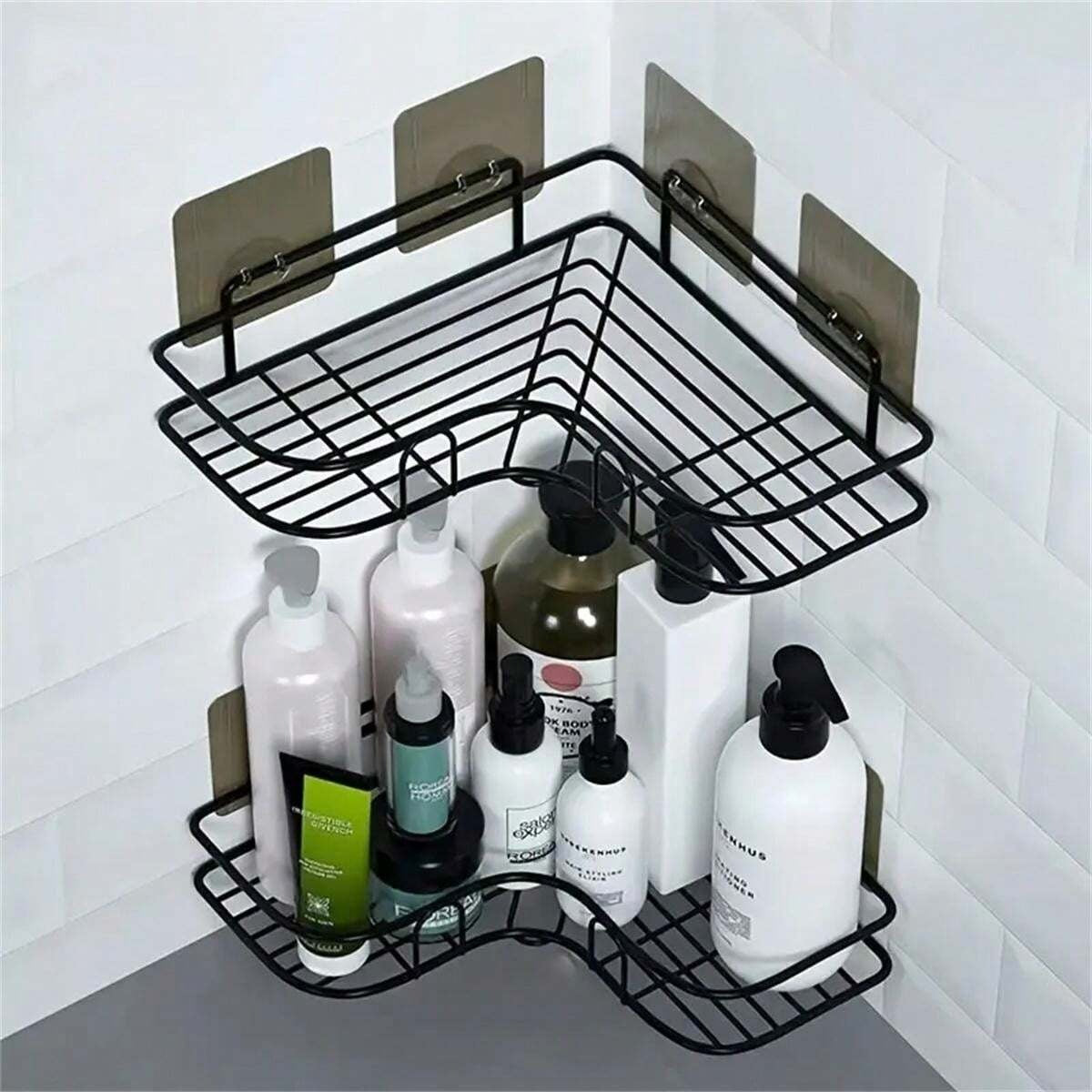 Triangular Self-Adhesive Corner Shelf