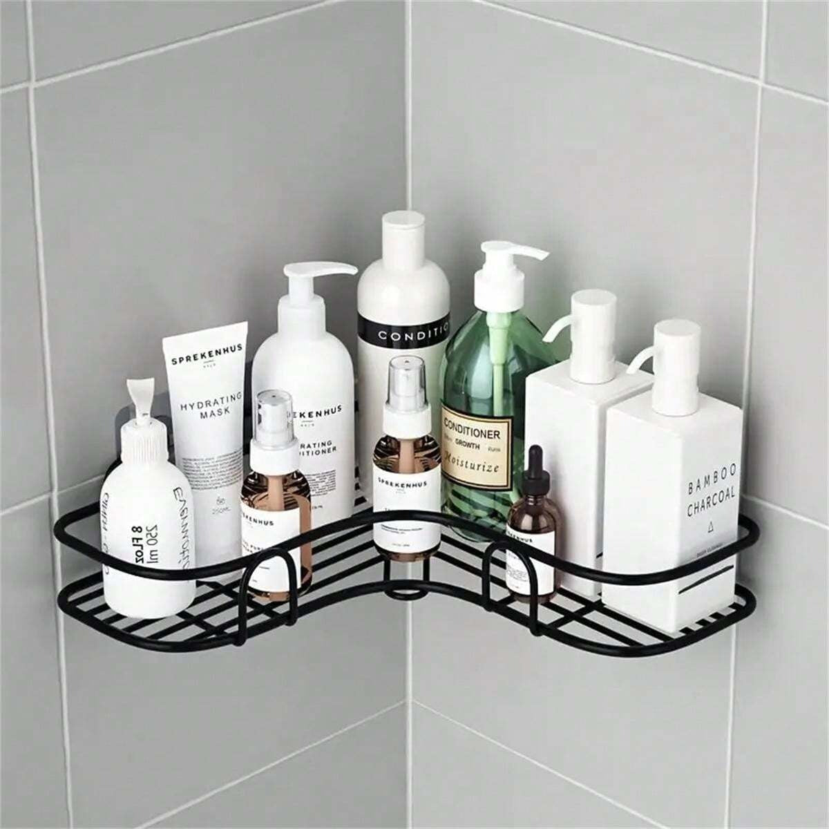 Triangular Self-Adhesive Corner Shelf
