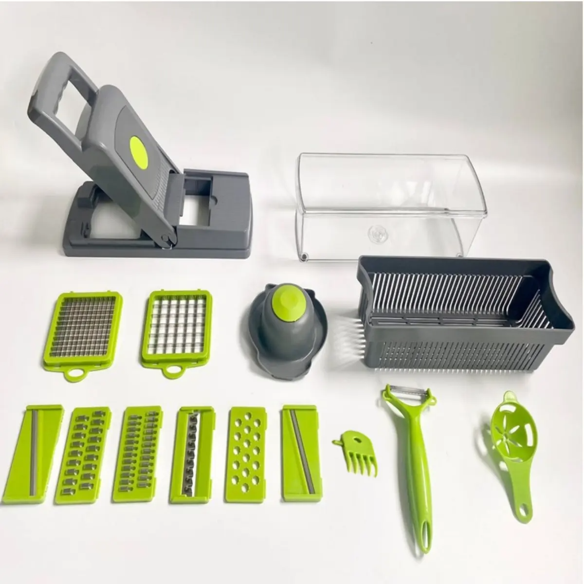 12 In 1 Vegetable Chopper Slicer & Dicer with Container
