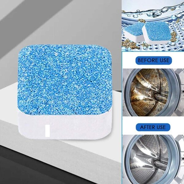 Washing Machine Cleaning Tablets 12 Pcs Deep Drum Cleaner