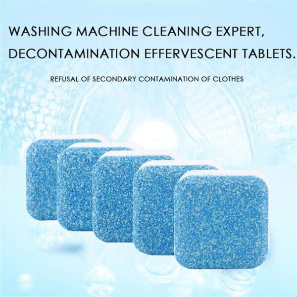 Washing Machine Cleaning Tablets 12 Pcs Deep Drum Cleaner