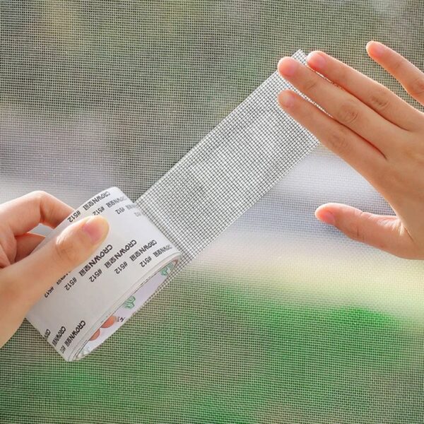 Window Screen Net Repair Tape Self Adhesive Fiberglass Mesh