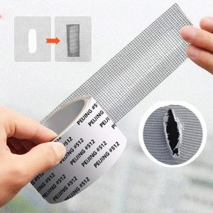 Window Screen Net Repair Tape Self Adhesive Fiberglass Mesh