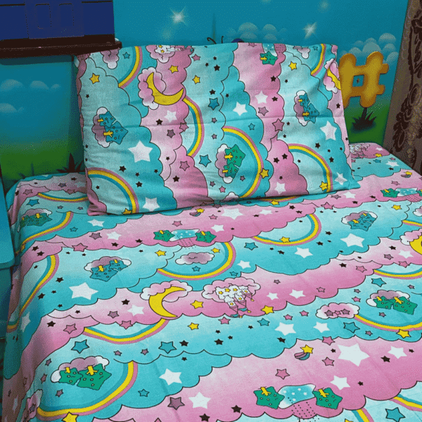 Rainbow dreams Kids bedsheet set