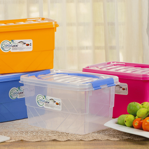 Clear Lock Storage Box - 5L, 7L, 10L | Multipurpose BPA-Free Container | Stackable & Food-Grade Storage Solution for Kitchen, Office, and More - Image 2
