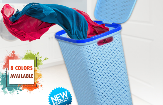 Large Laundry Basket with Lid - Dust-Proof, Portable Storage Solution for Clothes, Toys, Groceries, Kitchen, and Bath Accessories - Image 8