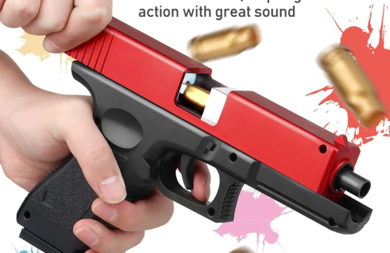 Toy Gun with suppressor for Children - Safe Foam Dart & Gel Ball Blaster, Long-Distance Shooting, High-Quality ABS Plastic, Perfect Gift for Kids - Image 5