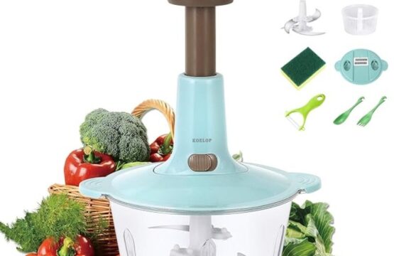 Hand Press Food Chopper 1500ml and 2000ml Manual Vegetable Meat Chopper - Image 5