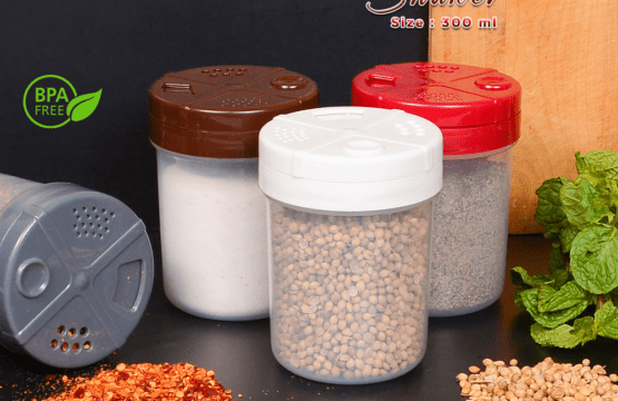 Comfort Spice Shaker, 300ml - BPA Free, Dishwasher & Microwave Safe - Ideal for Spices & Seasonings