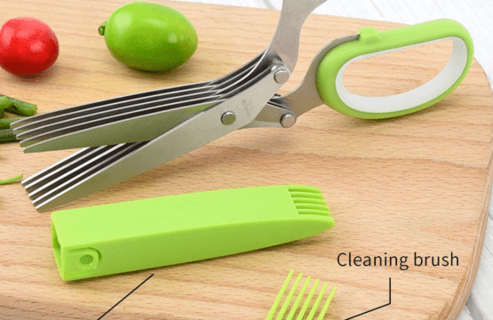 Multipurpose 5 Blade Kitchen Scissors( Multicolor ) - Image 5