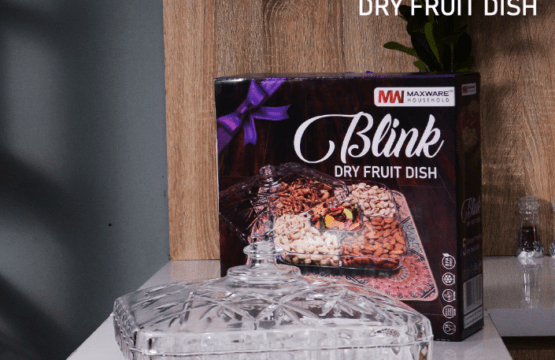 Blink 5-Compartment Dry Fruit & Nut Dish (Acrylic, Dishwasher Safe) Organize Your Snacks in Style - Image 3
