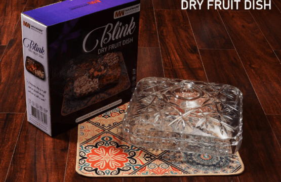 Blink 5-Compartment Dry Fruit & Nut Dish (Acrylic, Dishwasher Safe) Organize Your Snacks in Style - Image 4