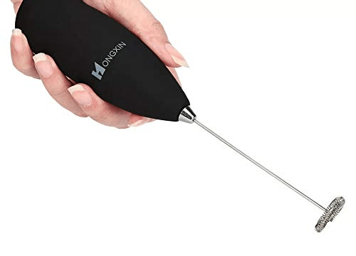 Stainless Steel Electric Whisk Mixer Handheld Milk Frother & Lassi Beater for Coffee, Shakes, and Baking - Image 2