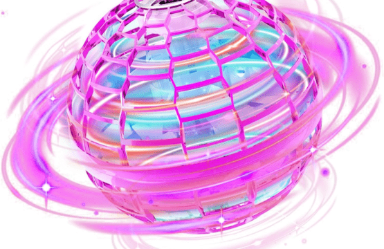Flying Orb Ball Toy, Mini Drone Toys, UFO Magic Flying Ball Toy with Lights - Image 2