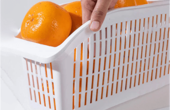 Premium Multipurpose Fridge Basket BPA Free Storage Organizer for Kitchen Pantry Bathroom and Office - Image 2