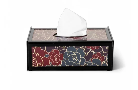 Urban Trends Prism Tissue Box Cover – Stylish and Modern Geometric Design, High-Quality Decorative - Image 2
