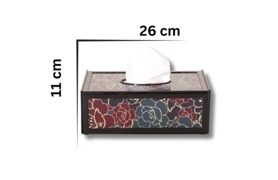 Urban Trends Prism Tissue Box Cover – Stylish and Modern Geometric Design, High-Quality Decorative - Image 4