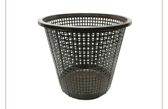 Waste Bin - Compact Round Design, Perforated Body, Eco-Friendly Bin for Home, Office, School, College, and Restaurant Use | Maxware Household Hero Waste Bin