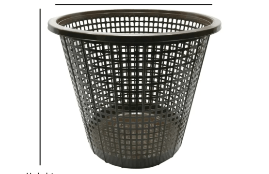 Waste Bin - Compact Round Design, Perforated Body, Eco-Friendly Bin for Home, Office, School, College, and Restaurant Use | Maxware Household Hero Waste Bin - Image 3
