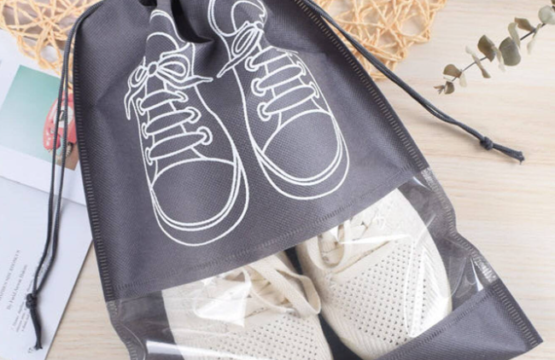 1 Piece Waterproof & Dustproof Shoes Drawstring Storage Bag - Image 4