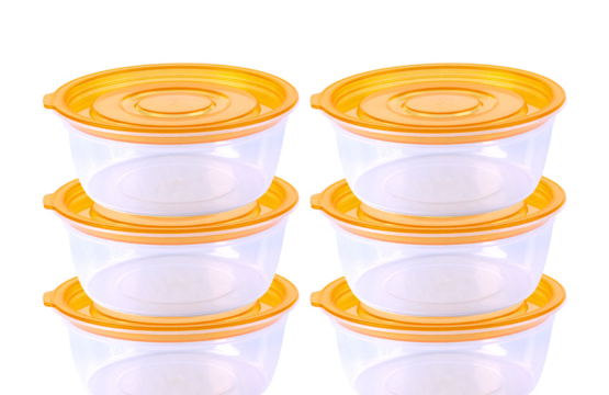 Trend Food Container Pack of 3 - 950ml Airtight Storage Containers, BPA-Free & Non-Toxic, Food Preservation Made Easy - Image 2